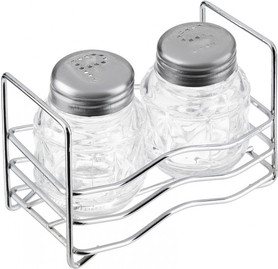 Набор для соли и перца на подставке «Практик»