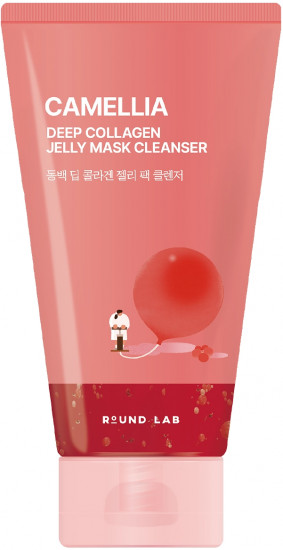 Гель-маска для очищения кожи c камелией «Camellia Deep Collagen Jelly Mask Cleanser»