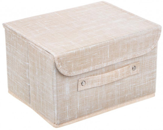 Кофр для хранения с крышкой «Лён»