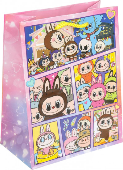 Пакет подарочный «Весёлый монстрик»