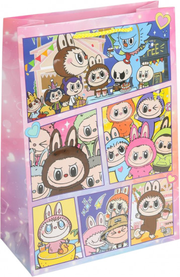 Пакет подарочный «Весёлый монстрик»