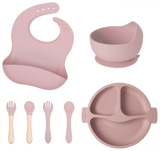 Комплект детской посуды 8 в 1