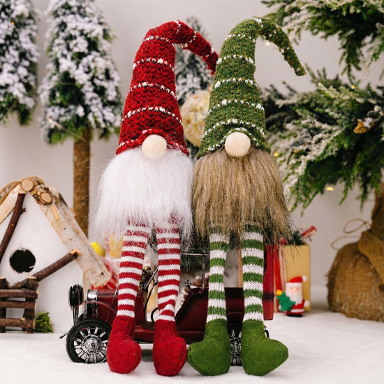 Набор новогодних гномов с длинными ножками