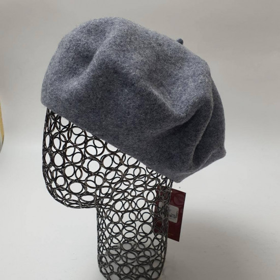 Берет однотонный кашемировый