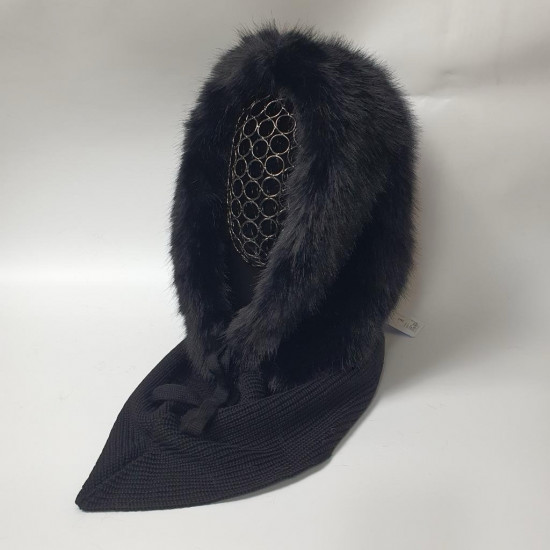 Капор женский зимний