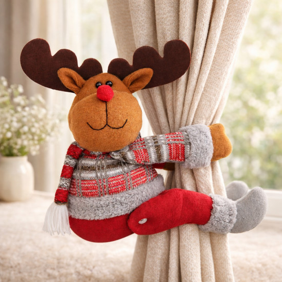 Новогодний держатель на штору «Олень»