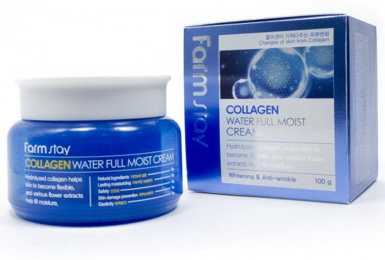 Увлажняющий крем для лица с коллагеном «Collagen Water Full Moist Cream»