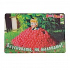 Салфетка на стол «Маша и медведь. Малина», дизайн 3D