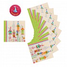 Набор бумажных салфеток «Скворечники» (20 шт)