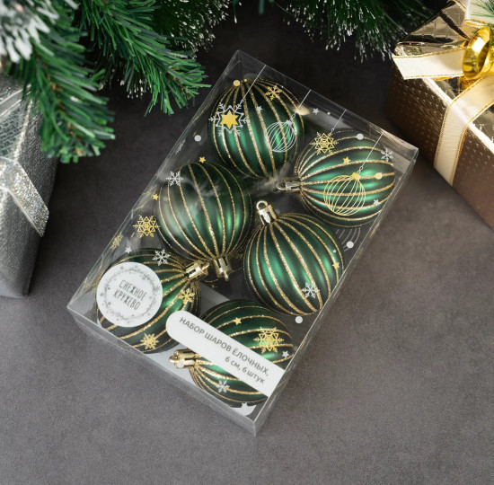 Набор шаров ёлочных