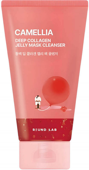 Гель-маска для очищения кожи c камелией «Camellia Deep Collagen Jelly Mask Cleanser»