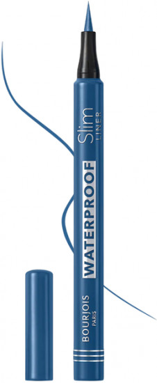 Подводка-фломастер для век водостойкая «Liner Feutre», оттенок 04 Blue Electric