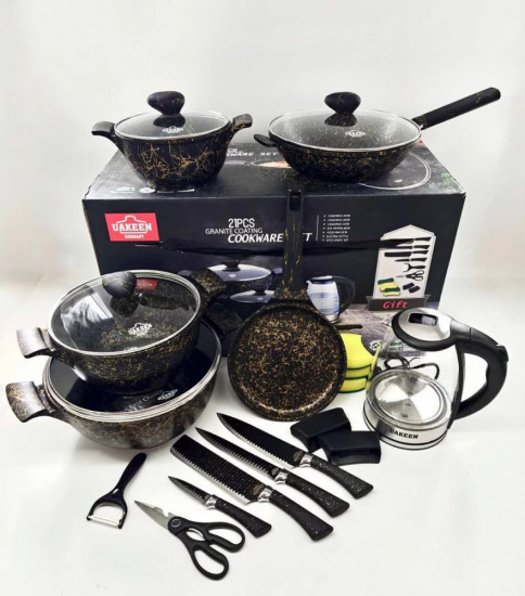 Набор посуды с гранитным покрытием