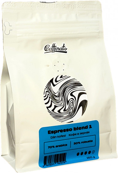 Кофе свежеобжаренный в зернах «Espresso blend № 1»