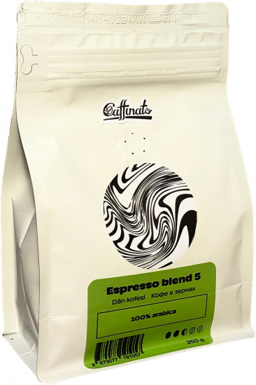 Кофе свежеобжаренный в зернах «Espresso blend № 5»