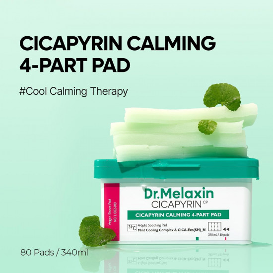 Пэды для лица успокаивающие с экзосомами центеллы «Calming 4-Part Pads»