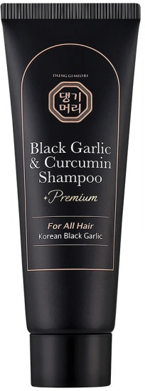 Шампунь для волос с экстрактом черного чеснока и куркумы «Black Garlic and Curcumin Shampoo»