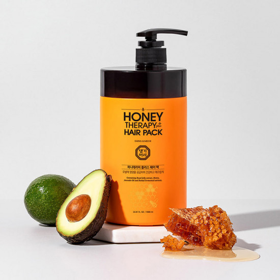 Маска для волос с пчелиным маточным молочком «Honey Therapy Plus Hair Pack»