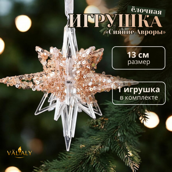 Ёлочная игрушка «Сияние Авроры»