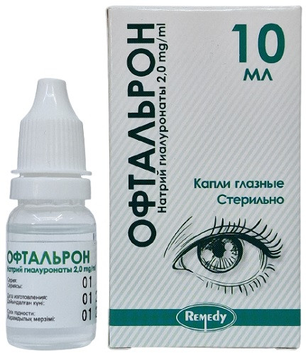 Капли глазные «Офтальрон 0.2%»