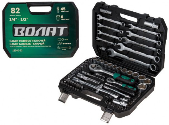 Набор головок и ключей