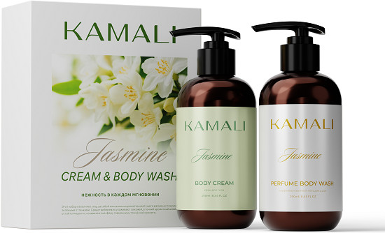 Набор для тела уходовый «Jasmine Cream&Body Wash»
