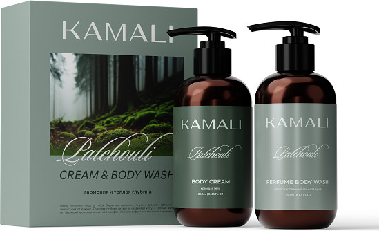 Набор для тела уходовый «Patchouli Cream&Body Wash»