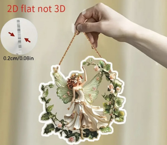 Акриловая фигурка «Зеленая фея»