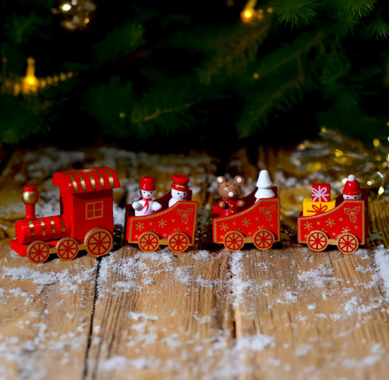 Декорация новогодняя «Поезд»