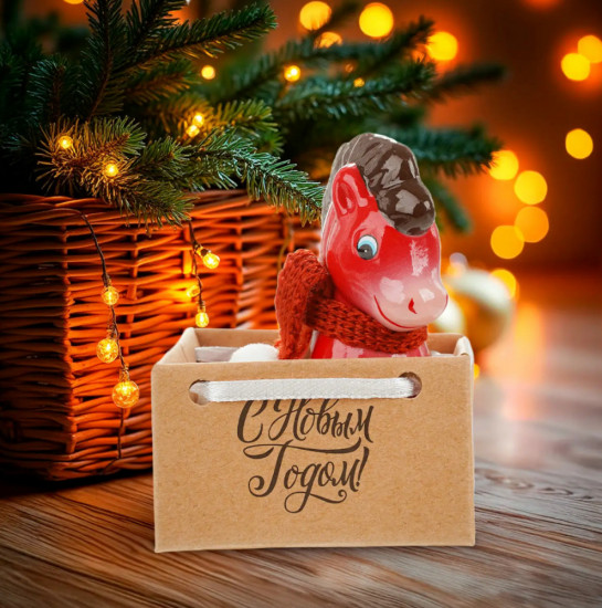 Сувенир новогодний «Лошадь»