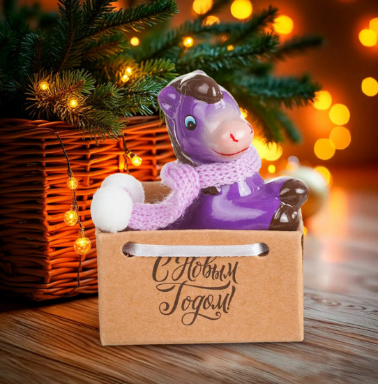 Сувенир новогодний «Лошадь»