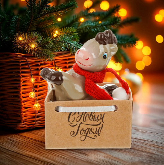Сувенир новогодний «Лошадь»