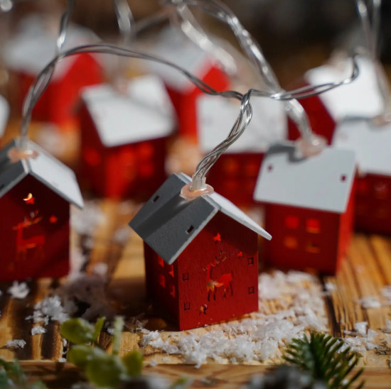 Гирлянда новогодняя «Домики»