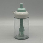 Банка для масла с кисточкой