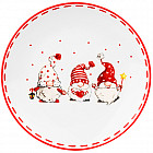 Тарелка «Веселые гномики»