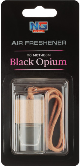 Ароматизатор подвесной «Black opium»