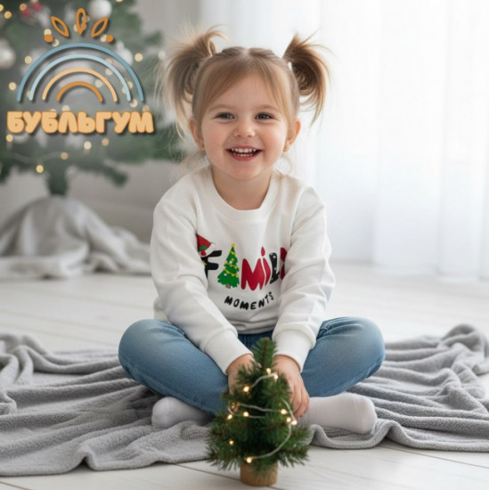 Кофта детская новогодняя