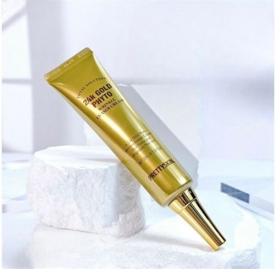 Крем для разглаживания морщин с 24-каратным золотом «Total Solution 24K Gold Phyto Wrinkle Eraser Cream»