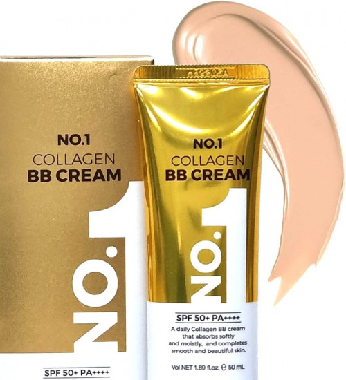 ВВ-крем для лица с коллагеном «Collagen BB Cream SPF50», оттенок 1