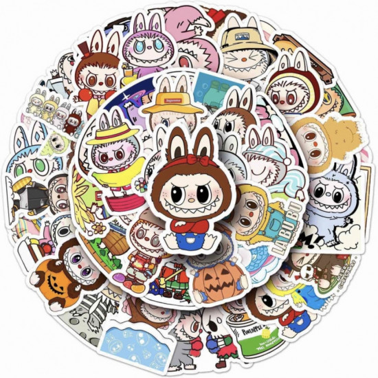 Набор наклеек «Лабубу»