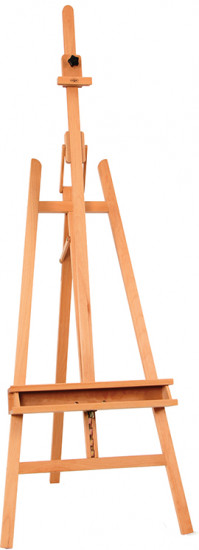 Мольберт напольный с наклонной штангой «Лира»