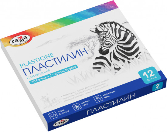 Пластилин со стеком «Классический»