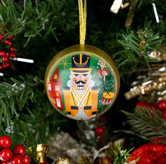 Шар металлический с пожеланием