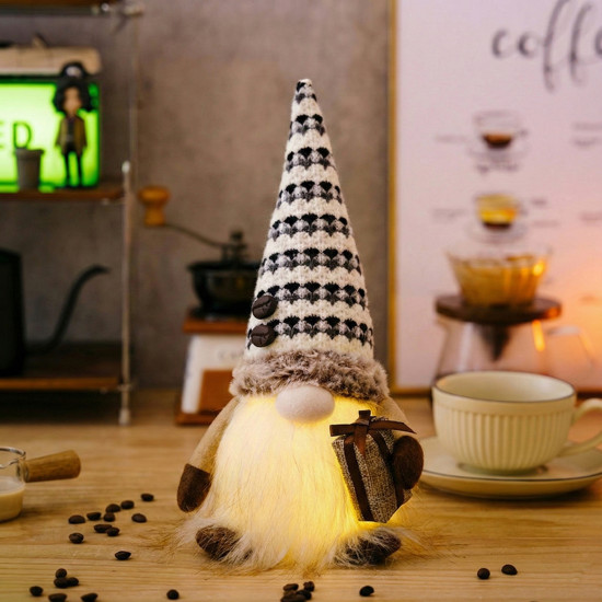 Фигурка светящаяся новогодняя «Гном»