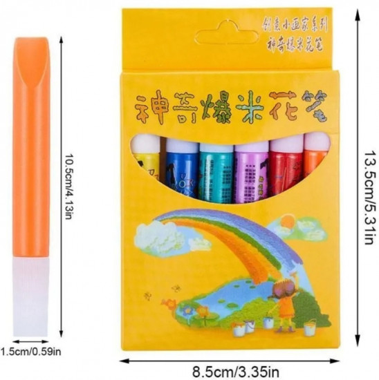 Краска-гель с эффектом поп-корна