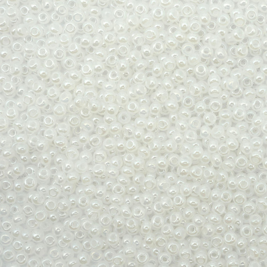 Бисер непрозрачный с покрытием, цвет 57102