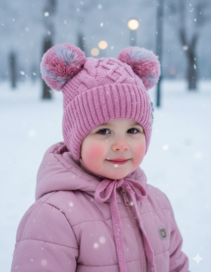 Шапка для девочек