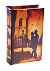 Сейф-книга «Танец под фонарями», обита искусственной кожей