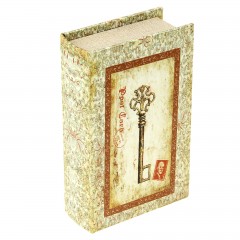 Сейф-книга шёлк «Ключик» 17 х 11 х 5 см
