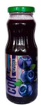 Набор соков черничных с мякотью